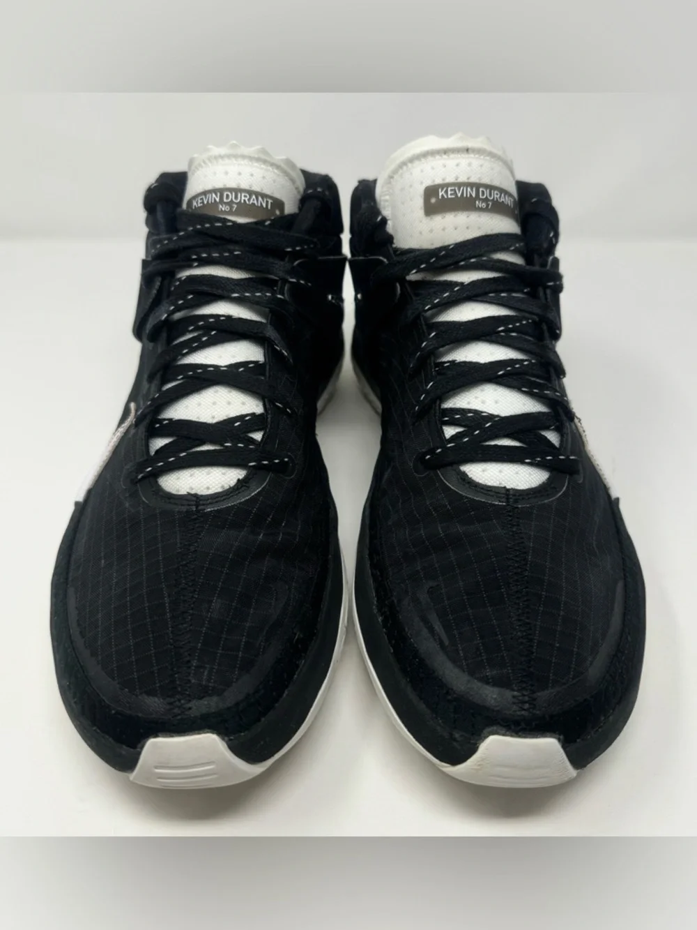 Nike KD 13 TB Black Platinum Kevin Durant Basketball Mesh Mid Top Sneakers